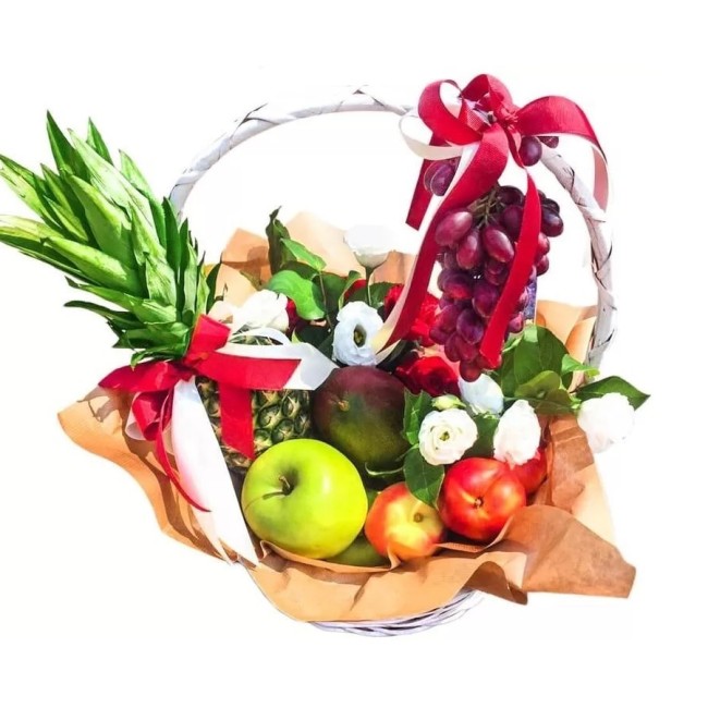 Букет цветов "Фруктовое наслаждение" Букет цветов "Фруктовое наслаждение"